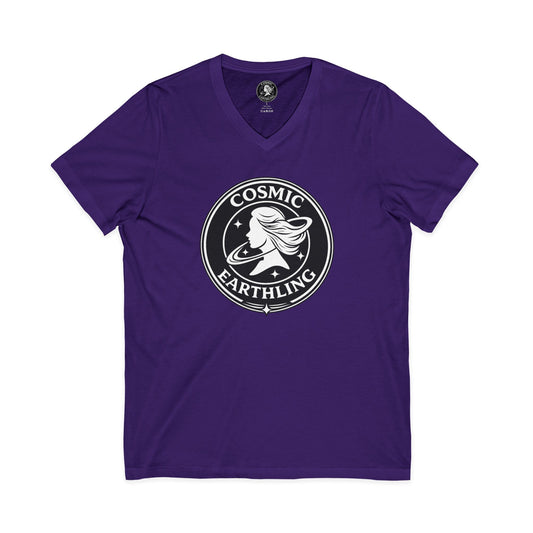 Cosmic Earthling V-Neck Tee