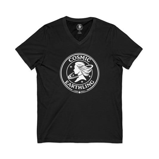 Cosmic Earthling  V-Neck Tee